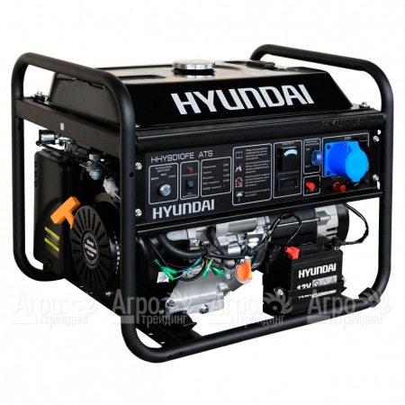 Бензогенератор Hyundai HHY 9010FE ATS 6 кВт  в Москве