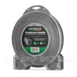 Профессиональная леска Titanium Power квадрат 3 мм 44 м для триммеров Caiman в Москве
