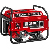 Бензогенератор Зубр СБ-2800Е 2.8 кВт с электростартером в Москве