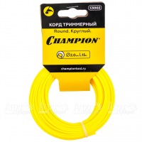 Корд триммерный Champion Round 2.0мм, 15м (круглый) в Москве