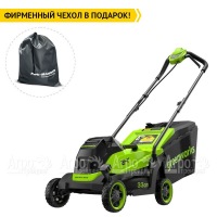 Газонокосилка аккумуляторная GreenWorks GD24LM331 2 Ач в Москве