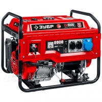 Бензогенератор Зубр СБ-8000Е 8 кВт с электростартером в Москве