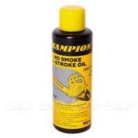 Масло полусинтетическое Champion JASO FD 0.1 л для 2-тактных двигателей в Москве