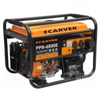 Бензогенератор Carver PPG-6500E 5 кВт в Москве