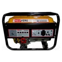 Бензогенератор RedVerg RD-G3000E 2.8 кВт в Москве
