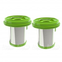 Два Hepa фильтра для пылесосов GreenWorks 4700607UB, 4701107UB в Москве