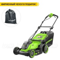 Газонокосилка аккумуляторная GreenWorks GD40LM411 (без аккумулятора и зарядного устройства) в Москве