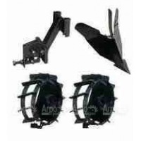 Комплект навесного оборудования для 29701, 29901, 29802 Грунтозацепы, сцепка, окучник  в Москве