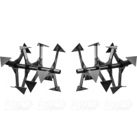 Фрезы гусиные лапки HEX 23 для мотоблоков Зубр в Москве