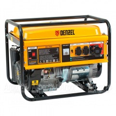 Бензогенератор Denzel GE-7900 6 кВт в Москве