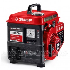 Бензогенератор инверторный Зубр СБИ-1100 1 кВт в Москве
