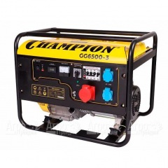 Бензогенератор Champion GG6500-3 4.9 кВт в Москве