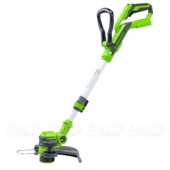 Аккумуляторный триммер GreenWorks G24LT30 (без батареи и зарядного устройства) в Москве