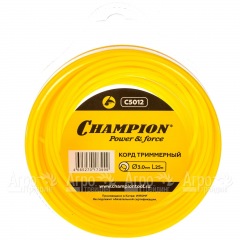 Корд триммерный Champion Round 3.0мм, 25м (круглый) в Москве