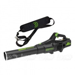 Воздуходувка аккумуляторная GreenWorks GD82ABII (без батареи и зарядного устройства) в Москве