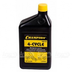 Масло минеральное Champion SAE 30 1 л для 4-тактных двигателей в Москве