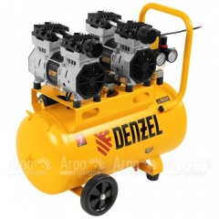 Компрессор безмасляный малошумный Denzel DLS 1500/50 в Москве