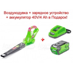 Воздуходувка аккумуляторная Monferme 24157M2 в Москве