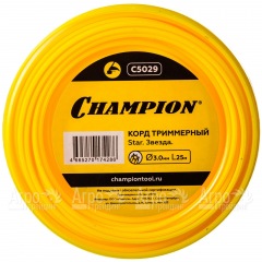 Корд триммерный Champion Star 3.0мм, 25м (звезда) в Москве