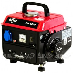 Бензогенератор Elitech БЭС 950Р 0.65 кВт в Москве