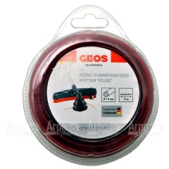 Леска триммерная круглая GEOS by Al-Ko Round 1.6 мм, 15 м в блистере в Москве