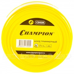 Корд триммерный Champion Star 2.4мм, 40м (звезда) в Москве