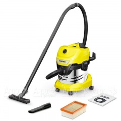 Хозяйственный пылесос Karcher WD 4 S V-20/5/22 в Москве