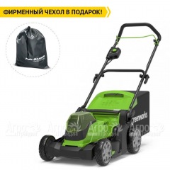 Газонокосилка аккумуляторная GreenWorks G24X2LM41 (без аккумулятора и зарядного устройства) в Москве