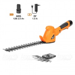 Аккумуляторный кусторез Daewoo DAHT 1212Li SET в Москве