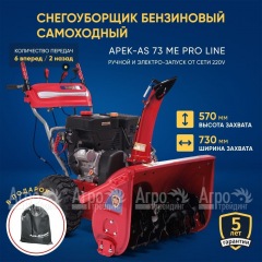Снегоуборщик APEK-AS 73 ME Pro Line в Москве