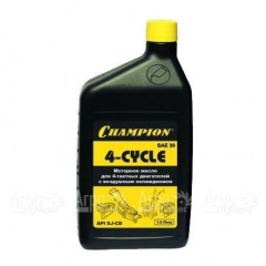 Масло минеральное Champion SAE30 1 л для 4-х тактных двигателей в Москве