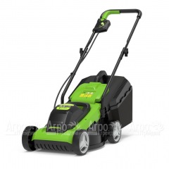 Газонокосилка аккумуляторная GreenWorks G24LM32K2 в Москве