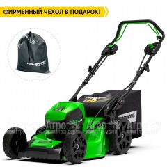 Газонокосилка аккумуляторная GreenWorks GD60LM46SP (без батареи и зарядного устройства) в Москве