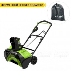 Снегоуборщик аккумуляторный GreenWorks G40ST40 (без аккумулятора и зарядного устройства) в Москве