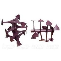 Фреза культиваторная Гусиные лапки для мотоблоков Caiman (2 шт.) в Москве