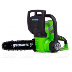 Аккумуляторная пила GreenWorks G40CS30II-12" (без аккумулятора и зарядного устройства) в Москве