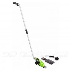 Аккумуляторные ножницы для кустарников GreenWorks G3,6GS в Москве