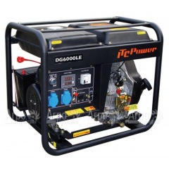 Дизельный генератор ITC Power DG6000LEK+ (дистанционный запуск+разъем для АВР) в Москве