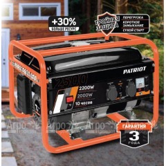 Бензогенератор Patriot GRS 2500 2 кВт в Москве