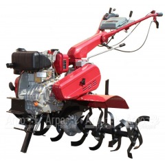 Мотоблок AgroStar AS 610 с двигателем AgroMotor 178 F 7 л.с. (с колесами 4х8) (фрезы в комплекте) в Москве