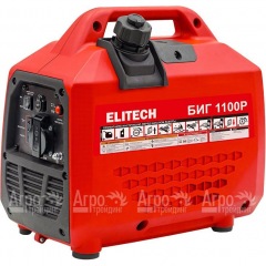 Бензогенератор инверторный Elitech БИГ 1100Р 1 кВт в Москве