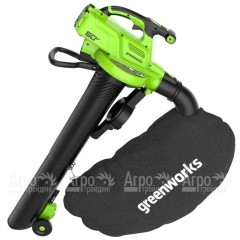 Воздуходувка аккумуляторная GreenWorks GD60BVII (без аккумулятора и зарядного устройства) в Москве