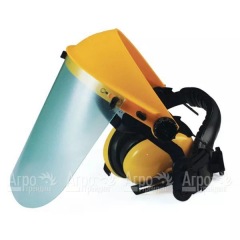 Маска защитная (плекс) с наушниками Unisaw Professional Quality в Москве