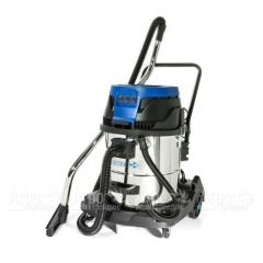 Строительный пылесос (водопылесос) профессиональный трехтурбинный Haitec HT-VC603000 в Москве