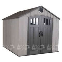 Пластиковый сарай LifeTime WoodLook 8х10 в Москве