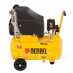 Компрессор воздушный DLC1300/24 безмасляный 1,3 кВт, 24 литра, 206 л/мин// Denzel в Москве
