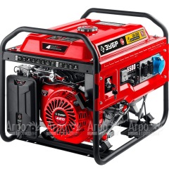 Бензогенератор Зубр СБА-5500 5.5 кВт с автозапуском в Москве