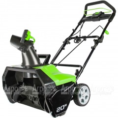 Снегоуборщик электрический GreenWorks GES13 GST1851 1800W в Москве