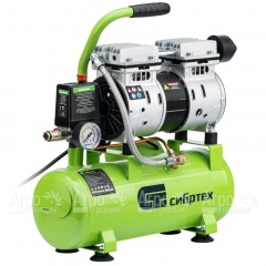 Компрессор безмасляный малошумный Сибртех МБ 750/10 в Москве