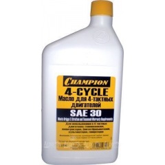 Масло моторное Champion SAE 30 1 л для 4-х тактных двигателей в Москве